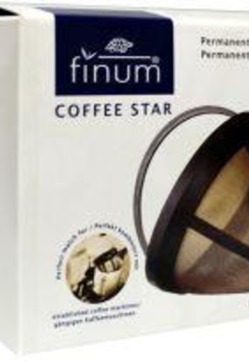 Simon Levelt Finum koffiefilter permanent nr. 4 (1 Stuks)