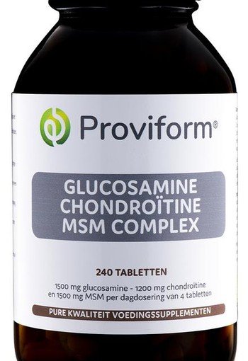 Proviform Glucosamine chondroitine complex MSM (120 Tabletten)