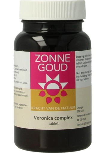 Zonnegoud Veronica complex (120 Tabletten)