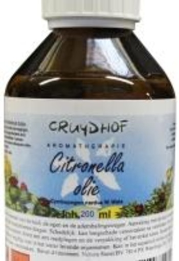 Cruydhof Citronella olie Java (200 Milliliter)