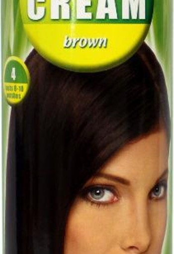 Henna Plus Colour cream 4 brown (60 Milliliter)