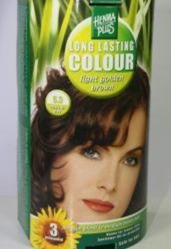 Henna Plus Long lasting colour 5.3 golden brown (100 Milliliter)