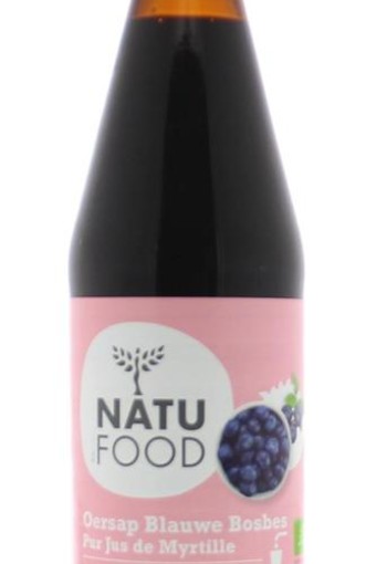 Natufood Bosbessen oersap bio (330 Milliliter)