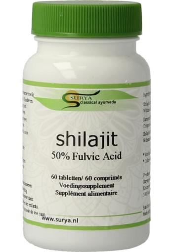 Surya Shilajit (60 Tabletten)