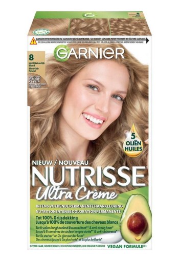 Nutrisse Nutrisse 8.0 blond vanille 1 Set