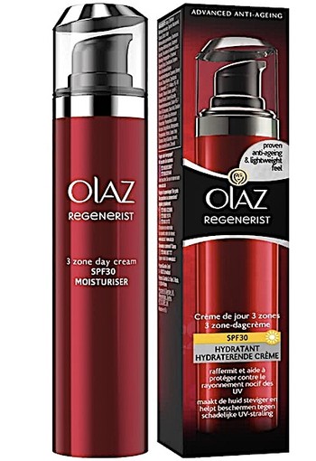 Olaz Regenerist 3-zone Hydraterend SPF 30 - 50 ml - Dagcrème