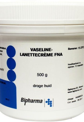 Bipharma Vaseline lanettecreme FNA (500 Gram)
