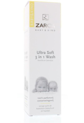 Zarqa Baby 3 In 1 Wash SLES Vrij 200ml