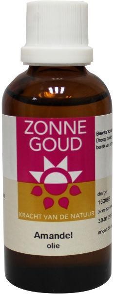 Zonnegoud Amandelolie zoet (50 Milliliter)