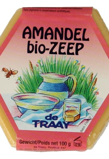 Traay Zeep amandel bio (100 Gram)