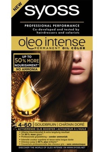 Syoss Color Oleo 4.60 Goudbruin 1set