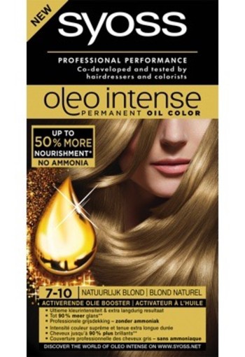 Syoss Color Oleo 7.10 Natuurlijk Blond 1set