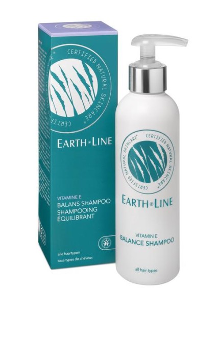 Earth Line Shampoo vitamine E balans (200 Milliliter)