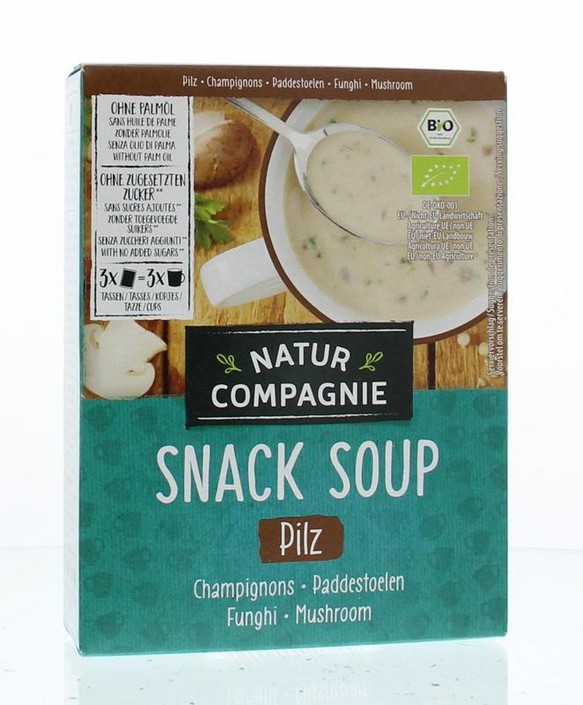 Natur Compagnie Snack soup champignons bio (51 Gram)