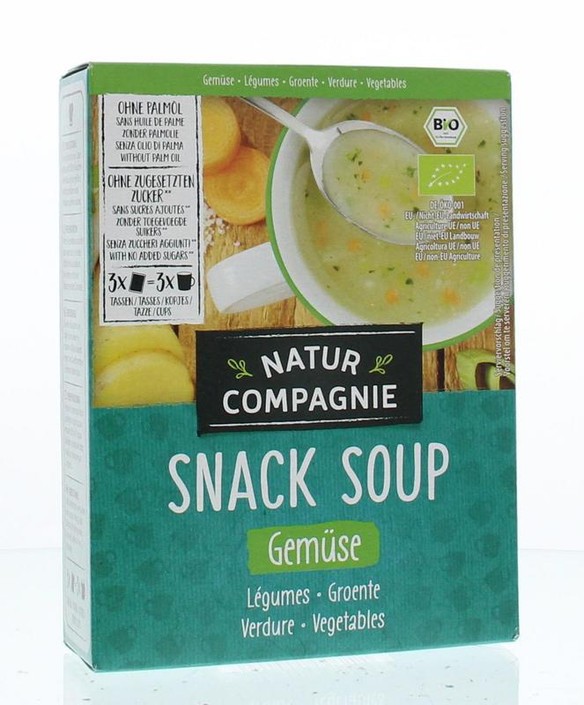 Natur Compagnie Snack soep groente bio (54 Gram)