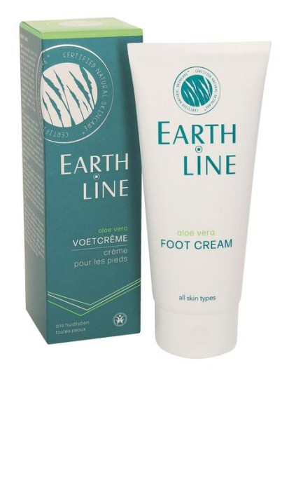 Earth Line Aloe vera voetcreme (100 Milliliter)