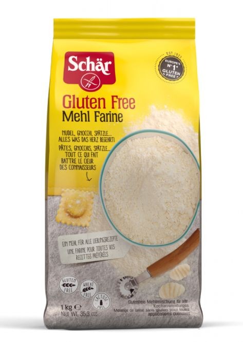Dr Schar Mehl meel glutenvrij (1 Kilogram)