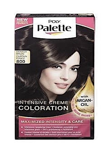 Schwarzkopf Poly Palette Donkerbruin 800