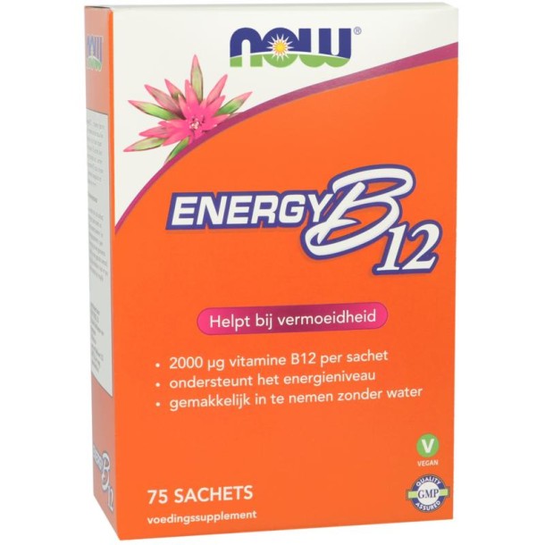 NOW Energy B12 2000mcg (75 Sachets)