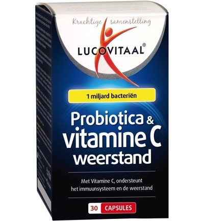 Lucovitaal Probiotica Vitamine C 30ca