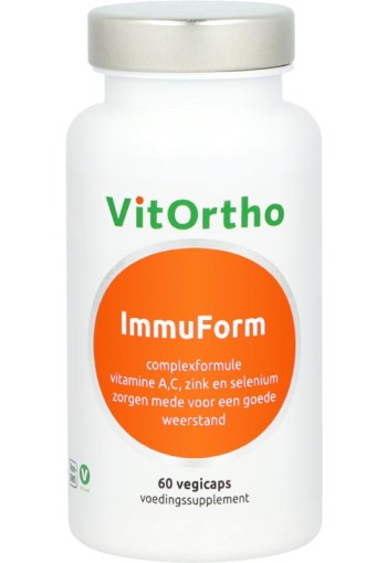 Vitortho ImmuForm vh weerstand formule (60 Vegetarische capsules)