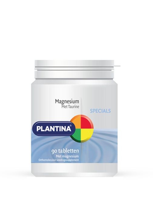 Plantina Magnesium met taurine (90 Tabletten)