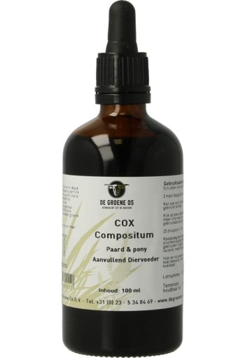 Groene Os Cox compositum paard/pony (100 Milliliter)