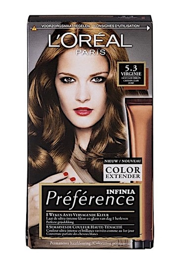 L'Oreal Paris Préférence Récital 5.3 Licht Goudbruin Haarkleuring