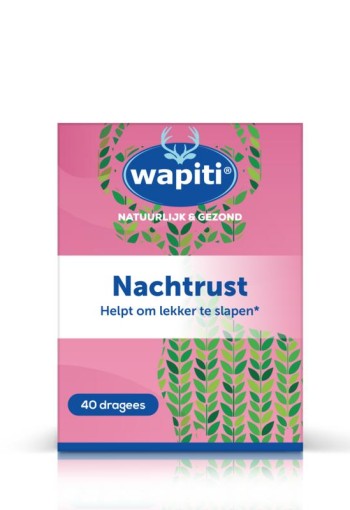 Wapiti Nachtrust (40 Dragees)