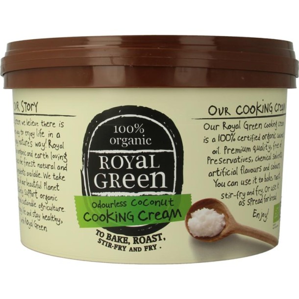 Royal Green Kokos cooking cream odourless bio (2500 Milliliter)