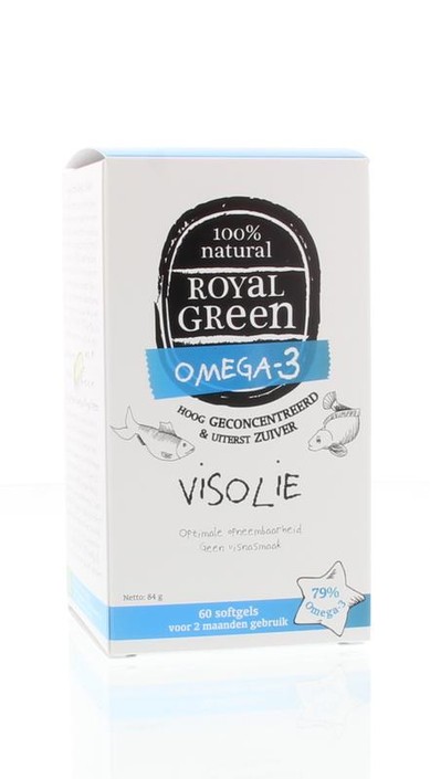 Royal Green Omega 3 visolie (60 Softgels)