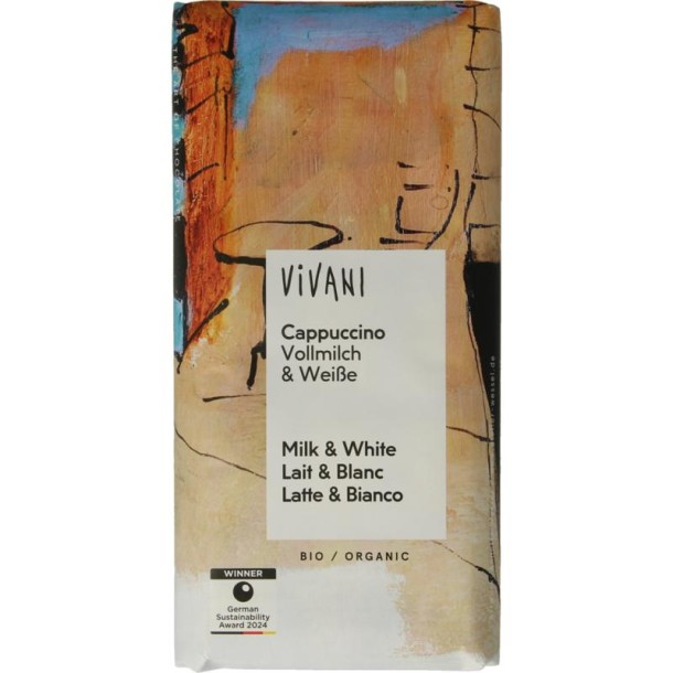 Vivani Chocolade cappuccino bio (100 Gram)