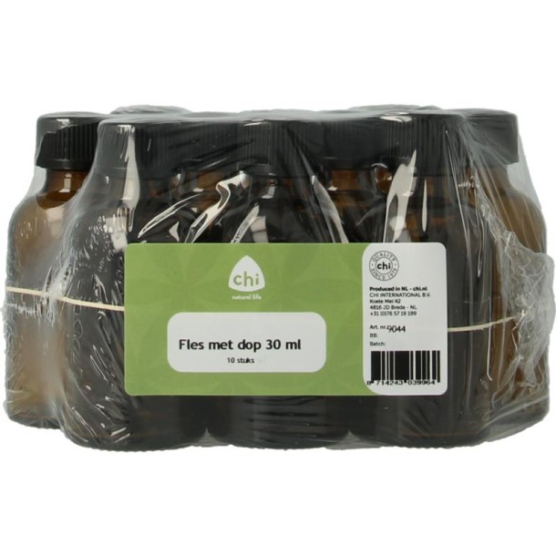 CHI Flesje met dop 30ml (10 Stuks)