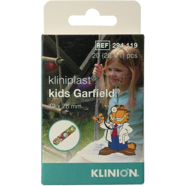 Kliniplast Klinipleister kids garfield 294119 (20 Stuks)