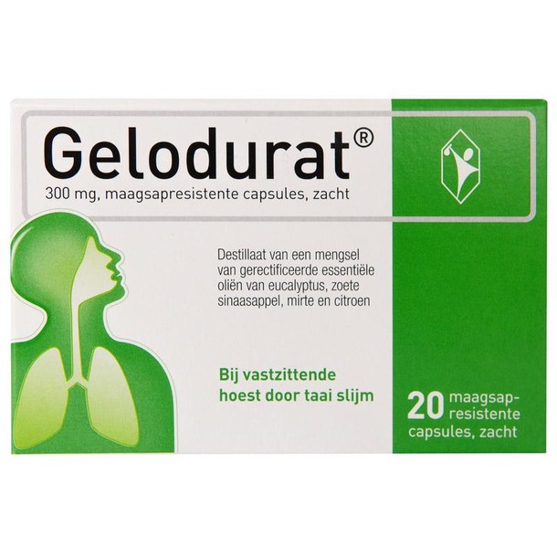 Gelodurat Myrtol forte 300mg (20 Capsules)