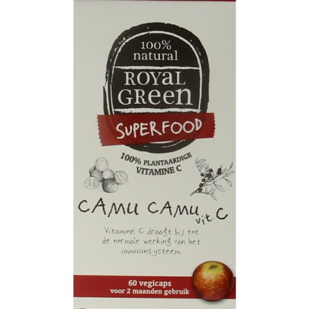 Royal Green Camu camu vitamine C (60 Vegetarische capsules)