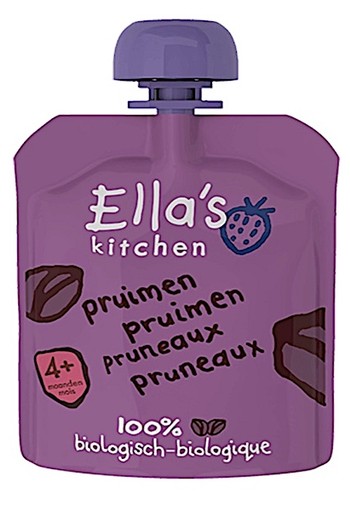 ELLA'S KITCHEN Pruimen pruimen 100% biologische gepureerde pruimen