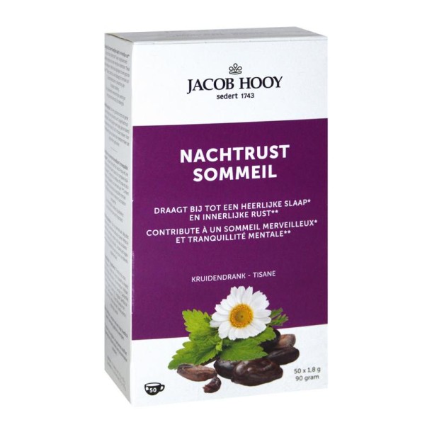 Jacob Hooy Nachtrust theezakjes (50 Zakjes)