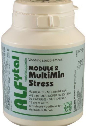 Alfytal MultiMin stress magnesium-multimineraal (90 Vegetarische capsules)