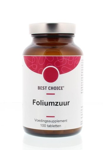TS Choice Foliumzuur 400 Vitamine B11 (100 Tabletten)