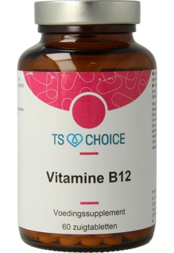 TS Choice Vitamine B12 cobalamine (60 Zuigtabletten)