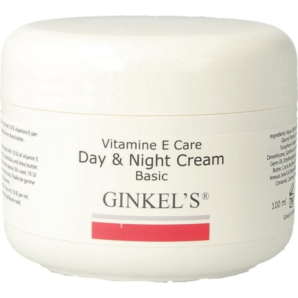 Ginkel's Vitamine E dag- en nachtcreme (100 Milliliter)