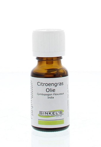 Ginkel's Citroengras olie (15 Milliliter)