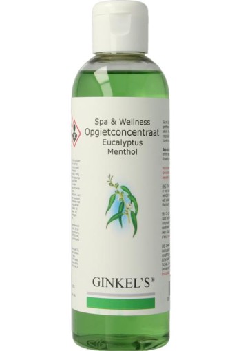 Ginkel's Sauna opgietconcentraat eucalyptus & menthol (200 Milliliter)