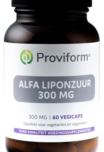 Proviform Alfa liponzuur 300 mg (60 Vegetarische capsules)