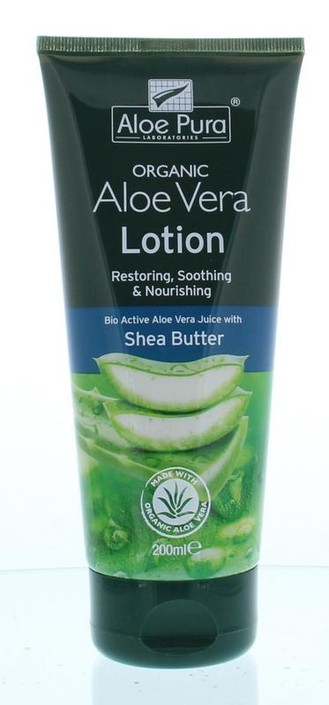 Optima Aloe pura organic aloe vera lotion (200 Milliliter)