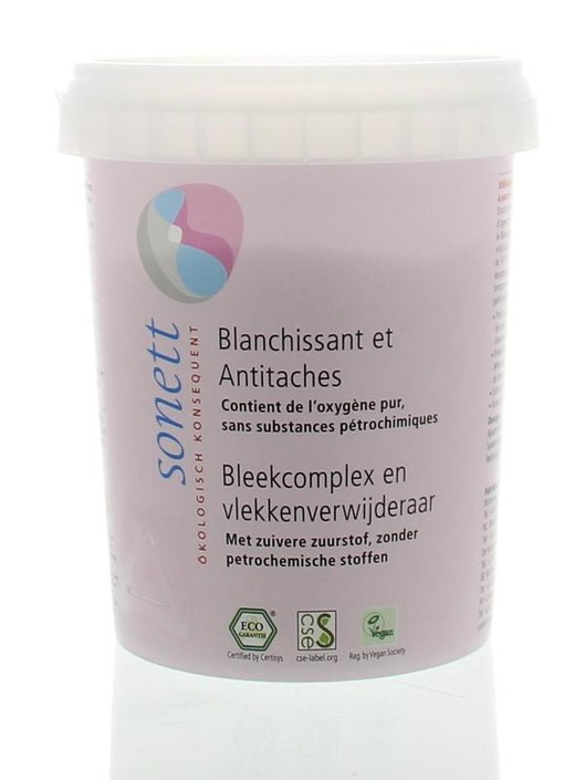 Sonett Bleekmiddel zuurstof basis (450 Gram)