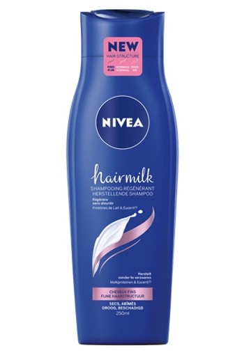 NIVEA HAIRMILK SHAMPOO FIJN HAAR Haarverzorging 250ML