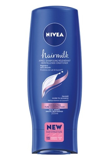 NIVEA HAIRMILK CONDITIONER FIJN HAAR Haarverzorging 200ML