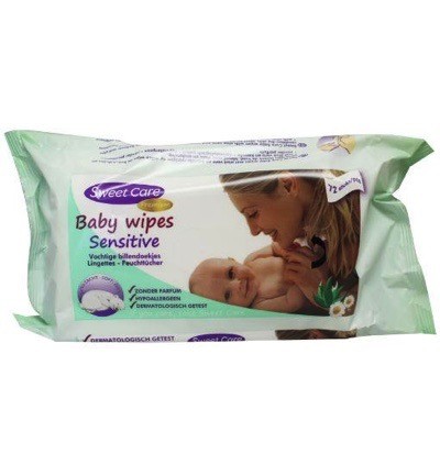 Sweetcare Babydoekjes Sensitive 72st